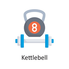 Kettle bell vector outline Icon Design illustration. Sports And Awards Symbol on White background EPS 10 File
