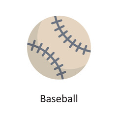 Baseball vector outline Icon Design illustration. Sports And Awards Symbol on White background EPS 10 File