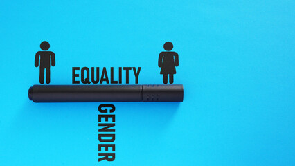 Gender Equality is shown using the text