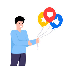 Check out premium design of social feedback 