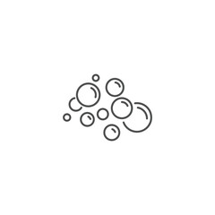 bubble icon. vector illustration eps 10