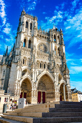 Fototapeta premium The Cathedral Basilica of Our Lady of Amiens, France