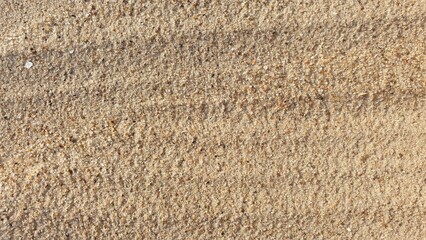 texture of white sand of an exotic beach