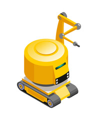 Isometric Agricultural Robot
