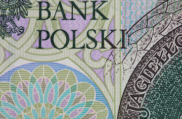 Obverse of 100 polish zloty banknote