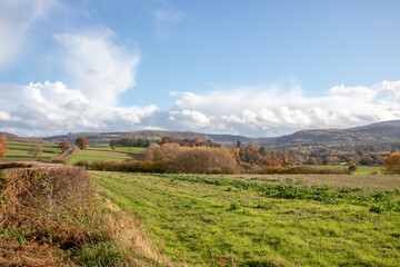 Autumn landscape in the UK.