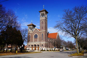 Saint John Catholic Church in Green Bay, Wisconsin