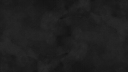Grunge dirt white chalk on blank black board. Dark black cement and concrete wall background. Abstract vintage grunge texture. Chalkboard texture background. 