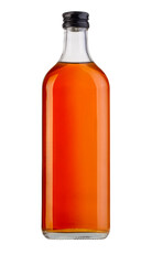 whiskey bottle  isolated