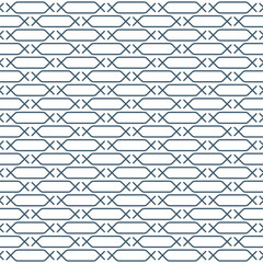 White and black geometric pattern designs background. ornamental style abstract design. 