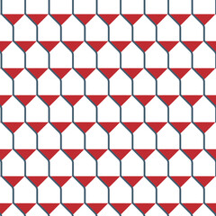 Triangle Repeat vector pattern. Background texture in geometric ornamental style.