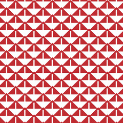 Abstract red triangles vector pattern on black background for fabric wallpaper wrapping decoration etc 