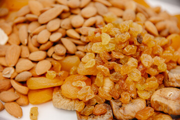 dried fruits and nuts