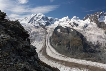  Panorama sur les glaciers depuis le Gornergrat © Sébastien Closs