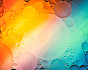 abstract background with bubbles