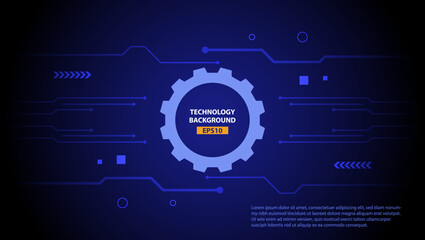 Technology Energy Future Background Vector