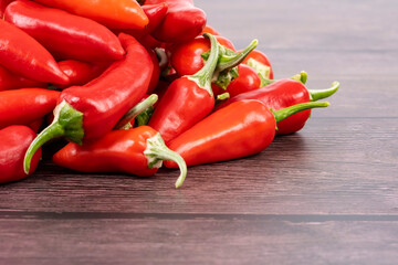 Red Fish Peppers Close Up