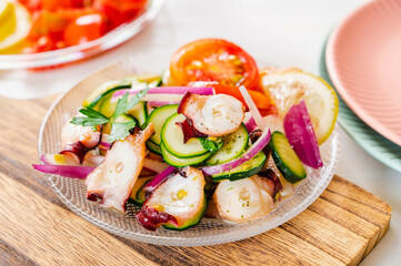 タコのセビーチェ