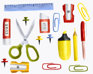 back to school, set of tools 2