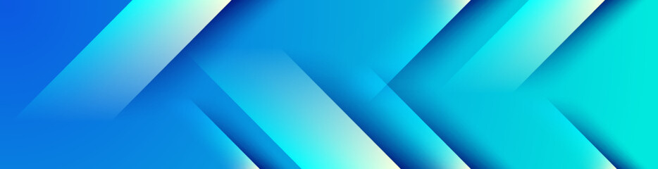 shiny realistic abstract geometric blue business gradient banner cover busines square shape presentation dynamic web sport banner