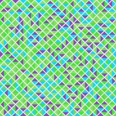 Color Rhombus tile tessellation pattern illustration
