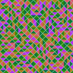 Color Rhombus tile tessellation pattern illustration