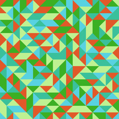 Color Rhombus tile tessellation pattern illustration