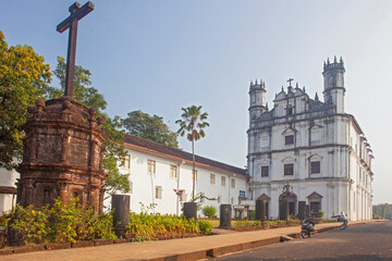 Church of St. Francis of Assisi, old Goa, India - obrazy, fototapety, plakaty