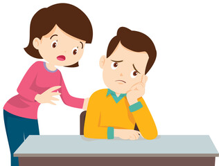 expression sad and cry cartoon character