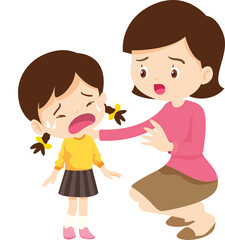 expression sad and cry cartoon character