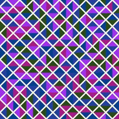 Color Rhombus tile tessellation pattern illustration