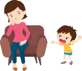 expressing anger and emotion angry cartoon character