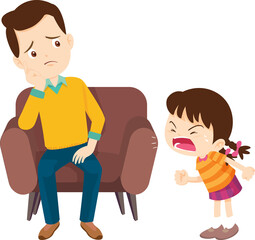 expressing anger and emotion angry cartoon character