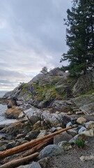 mountain river in the mountains