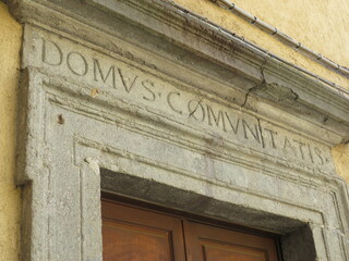 Vecchia iscrizione latina - Old Latin inscription
