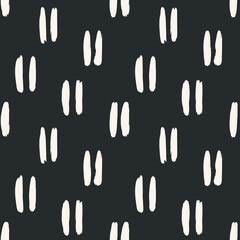 Aesthetic Contemporary printable seamless pattern with abstract Minimal elegant line brush stroke shapes and line in nude colors.