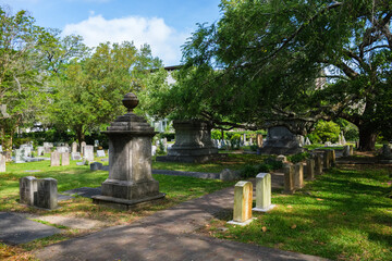 Obraz premium Charleston South Carolina Cemetery