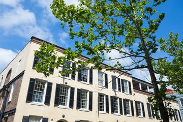 Cityscape of historic Charleston, South Carolina