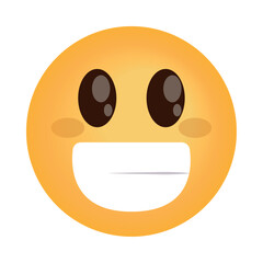 Fototapeta premium smile emoji happy