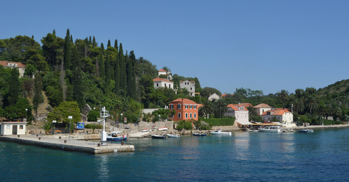 Donje Celo on the Croatian Island of Kolocep