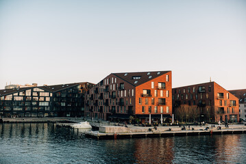 Fototapeta premium Abendstimmung am Nyhavn