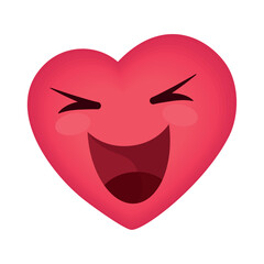 happy emoji heart