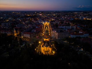 Aerial view of  Timisoara, Romania