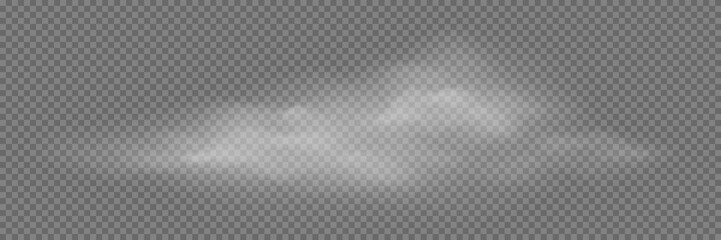 Fototapeta na wymiar White smoke puff isolated on transparent black background.. Steam explosion special effect. Effective texture of steam, fog, cloud, smoke. Stock royalty free vector illustration. PNG