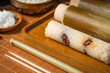 Local specialty snack bamboo rice