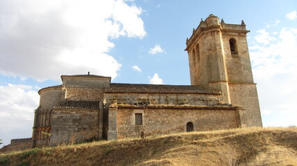 Fototapeta na wymiar Iglesia de Castrillo Solarana 