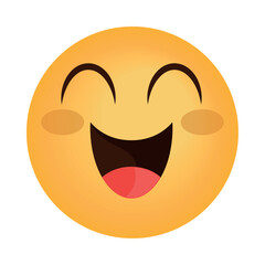 excited emoji happy