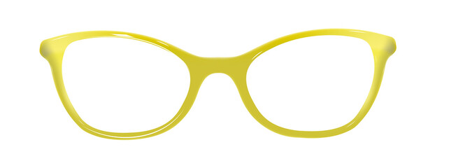 kolorowe oprawki okularów korekcyjnych przeciwsłonecznych flatlay - obrazy, fototapety, plakaty
