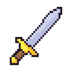 sword pixel art