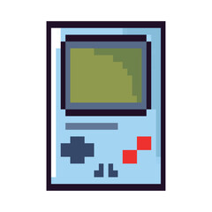 game console pixel art
